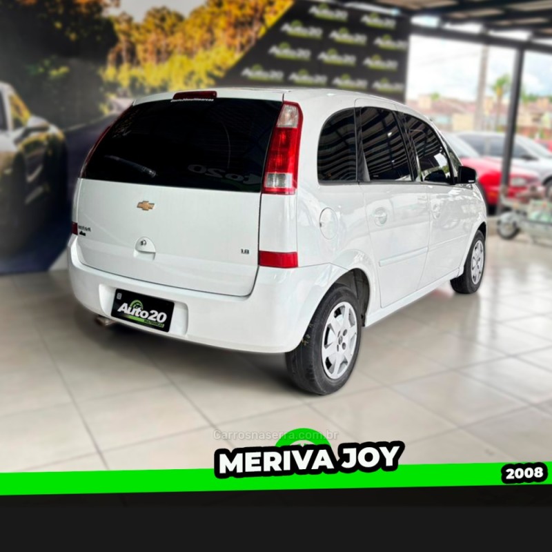 MERIVA 1.8 MPFI JOY 8V FLEX 4P MANUAL - 2008 - TAQUARA