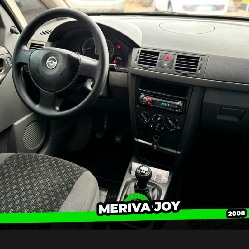 MERIVA 1.8 MPFI JOY 8V FLEX 4P MANUAL - 2008 - TAQUARA