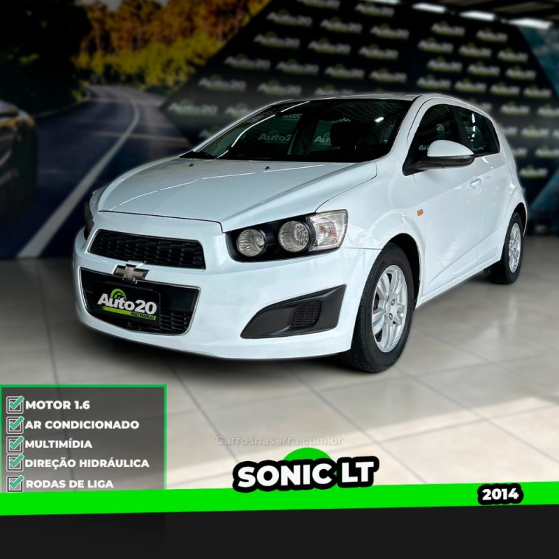 SONIC 1.6 LT 16V FLEX 4P MANUAL