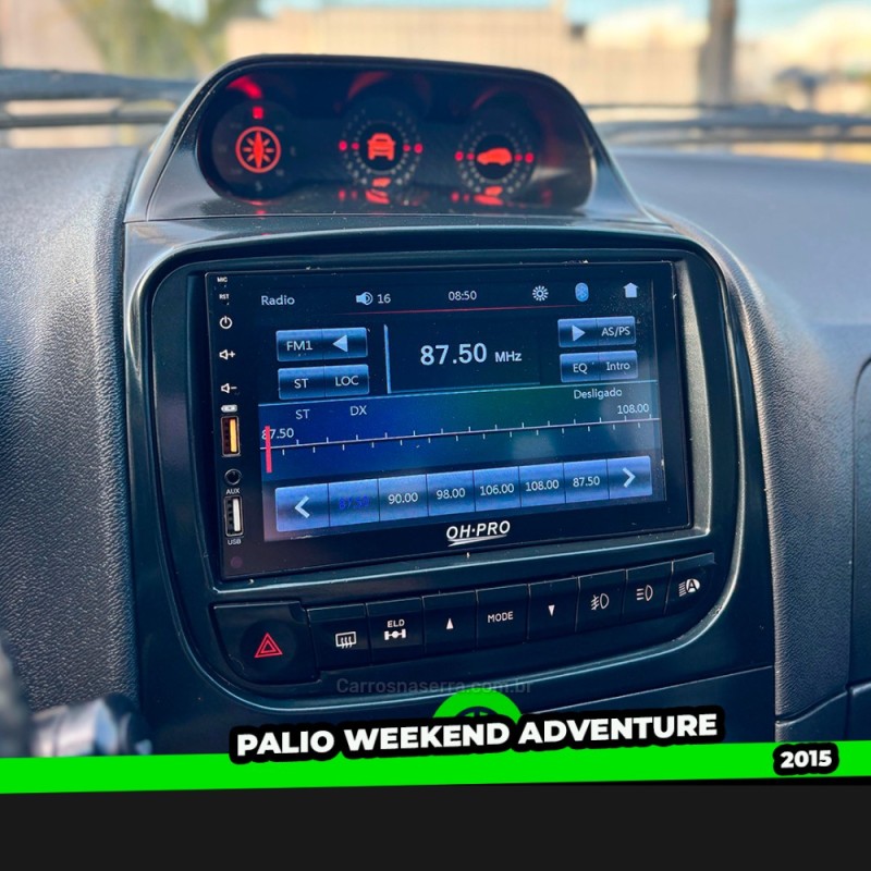 PALIO 1.8 MPI ADVENTURE WEEKEND 16V FLEX 4P AUTOMATIZADO - 2015 - TAQUARA