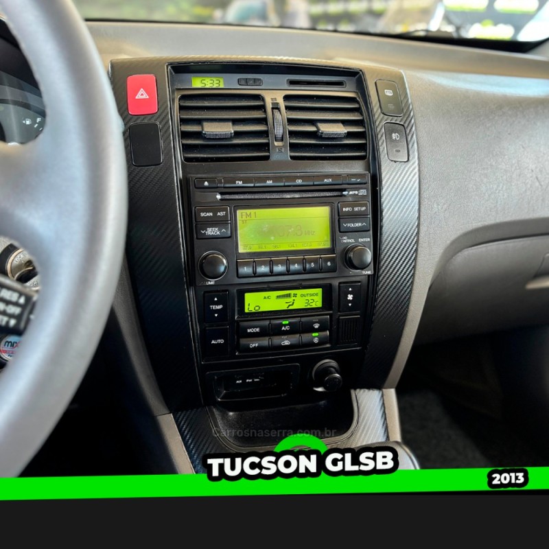 TUCSON 2.0 MPFI GLS 16V 143CV 2WD GASOLINA 4P AUTOMÁTICO - 2013 - TAQUARA