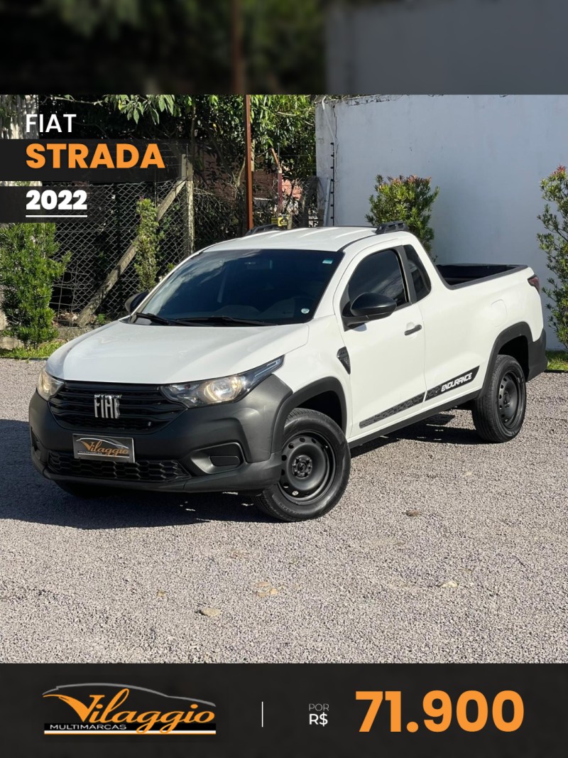 FIAT - STRADA - 2022/2022 - Branca - R$ 71.900,00