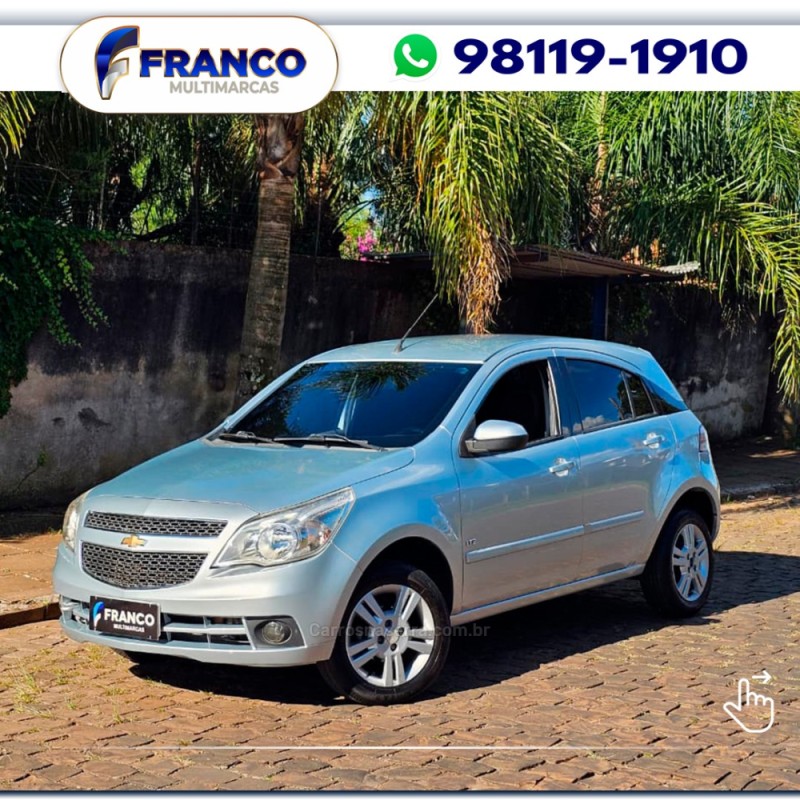 CHEVROLET - AGILE - 2010/2009 - Prata - Sob Consulta