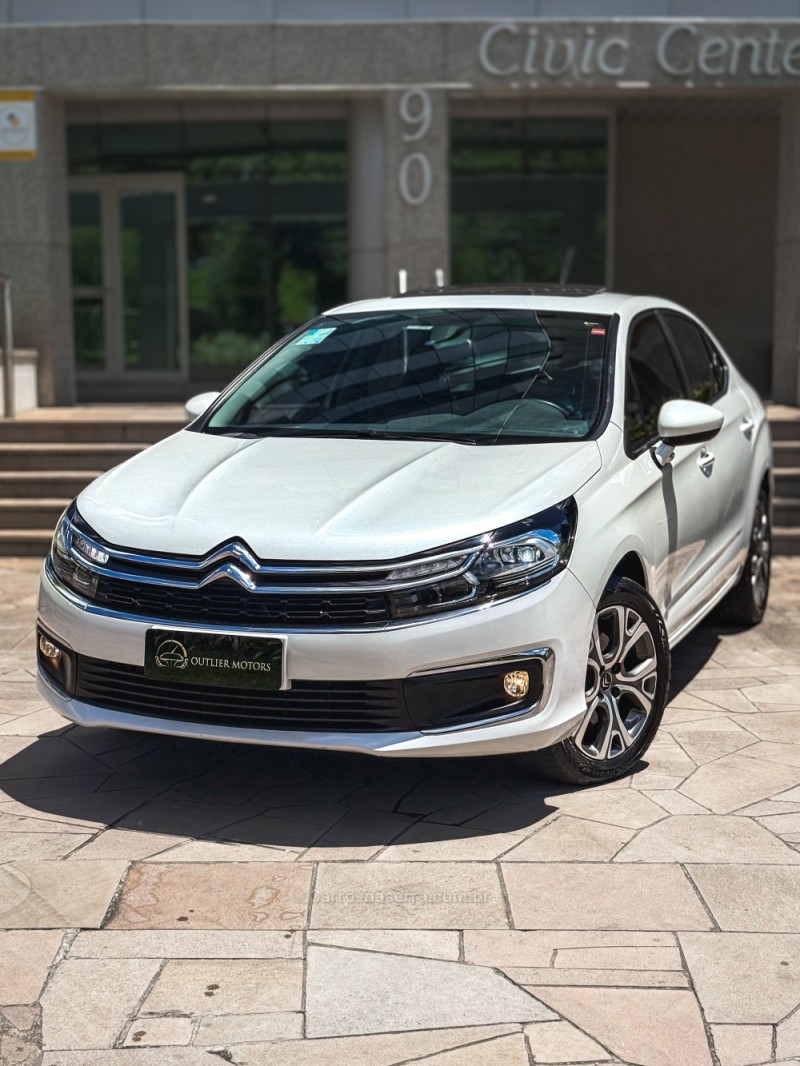 c4 lounge 1.6 shine 16v turbo flex 4p automatico 2019 novo hamburgo