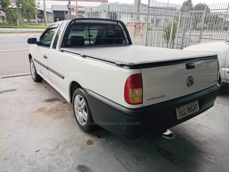 SAVEIRO 1.6 MI CITY CS 8V FLEX 2P MANUAL G.III - 2004 - CAXIAS DO SUL