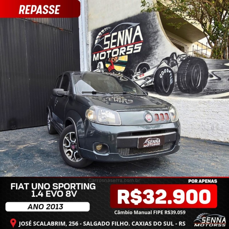 UNO 1.4 EVO SPORTING 8V FLEX 4P MANUAL