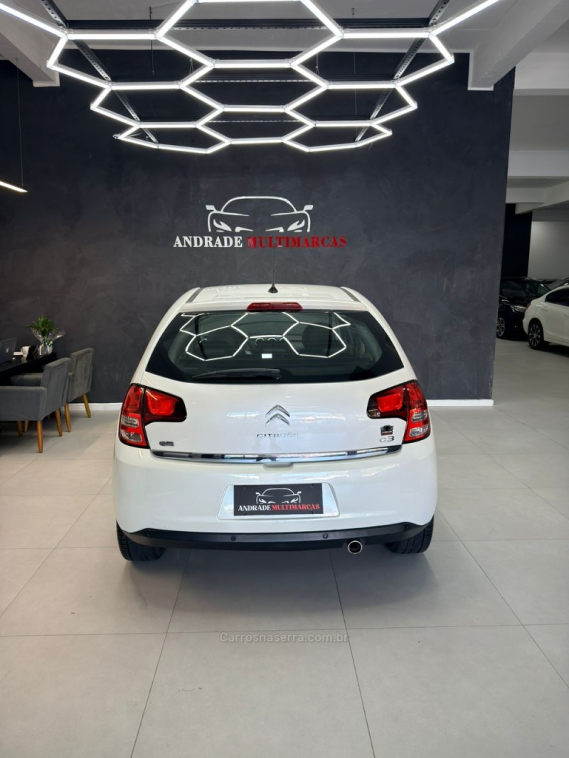 C3 1.6 EXCLUSIVE 16V FLEX 4P MANUAL - 2013 - CAXIAS DO SUL