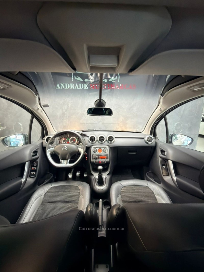 C3 1.6 EXCLUSIVE 16V FLEX 4P MANUAL - 2013 - CAXIAS DO SUL