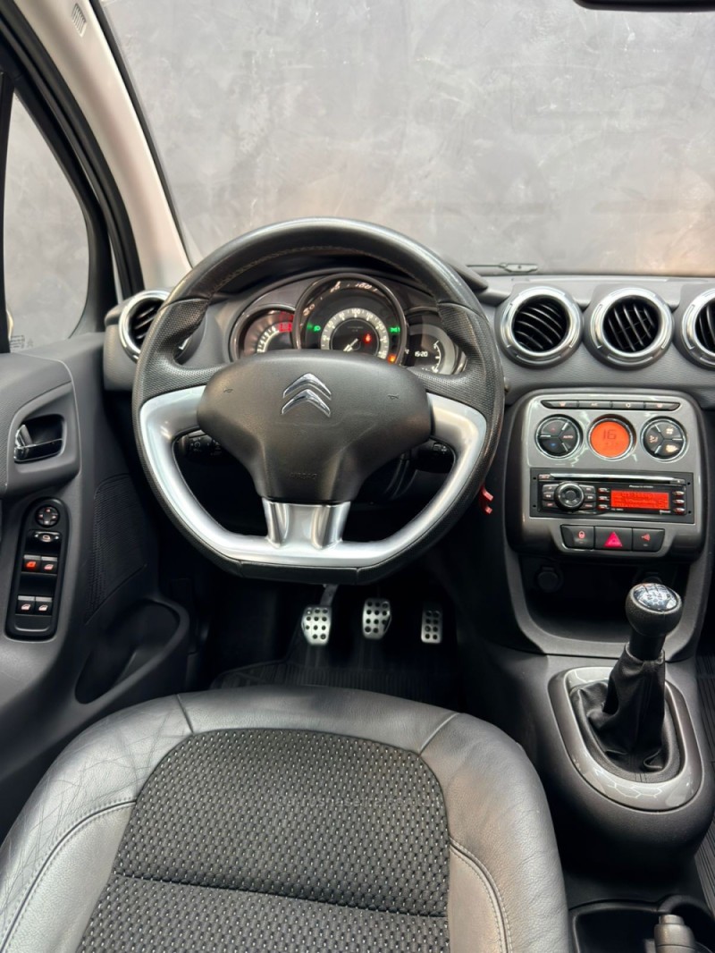 C3 1.6 EXCLUSIVE 16V FLEX 4P MANUAL - 2013 - CAXIAS DO SUL