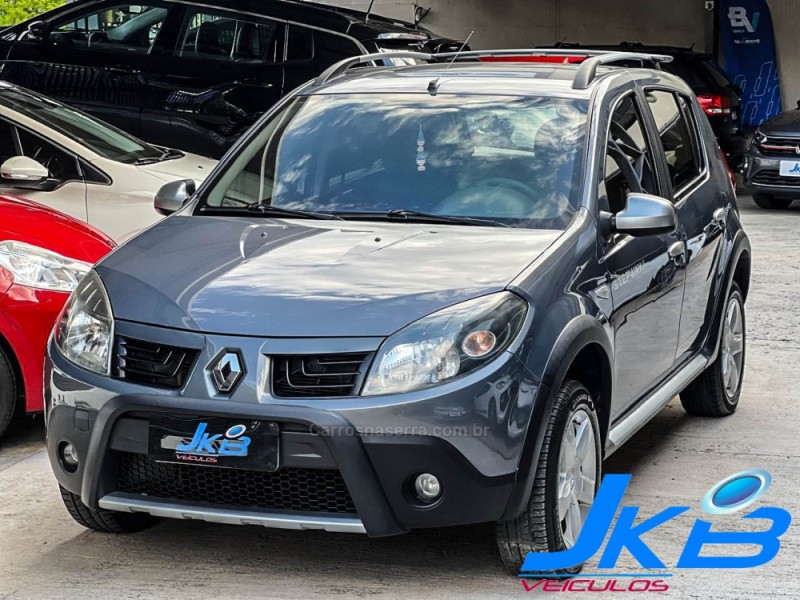 sandero 1.6 stepway 16v flex 4p manual 2011 novo hamburgo