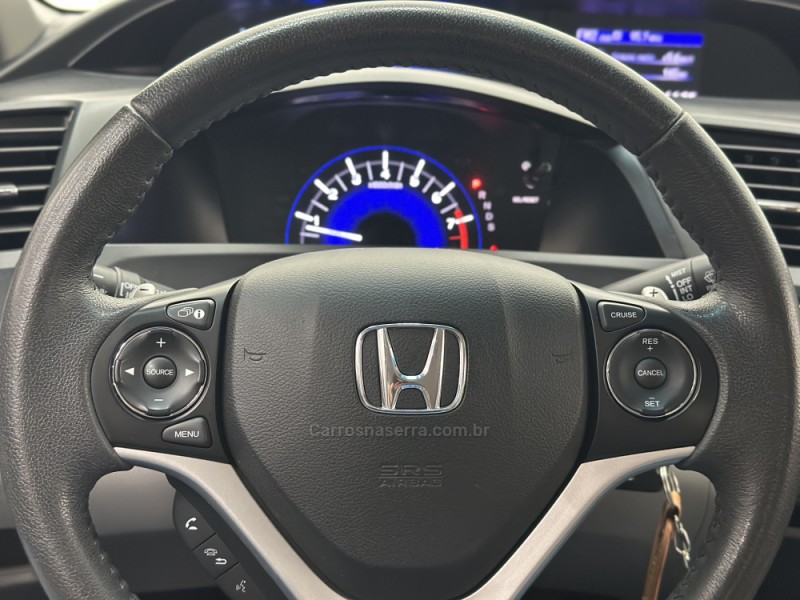 CIVIC 2.0 LXR 16V FLEX 4P AUTOMÁTICO - 2016 - SANTA CRUZ DO SUL
