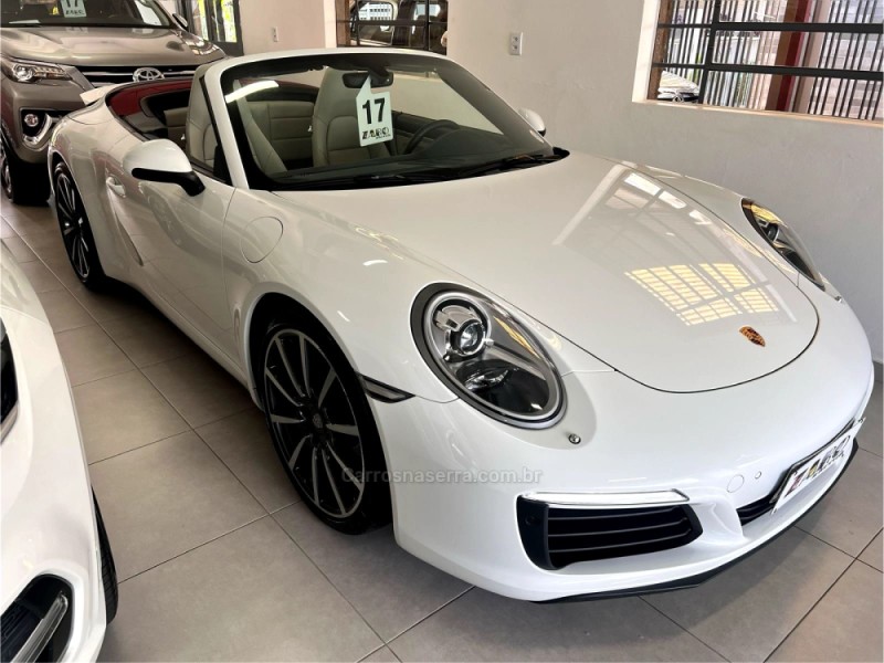 911 3.0 CARRERA 4S CABRIOLET 24V GASOLINA 2P AUTOMÁTICO - 2017 - CARLOS BARBOSA