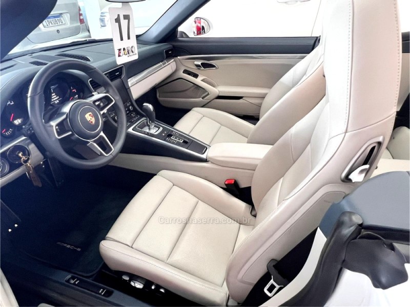 911 3.0 CARRERA 4S CABRIOLET 24V GASOLINA 2P AUTOMÁTICO - 2017 - CARLOS BARBOSA