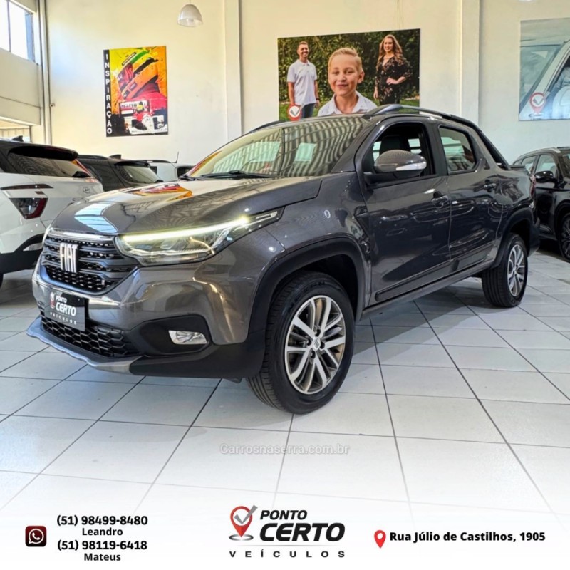 strada 1.3 volcano cd 8v flex 4p automatico 2023 santa cruz do sul