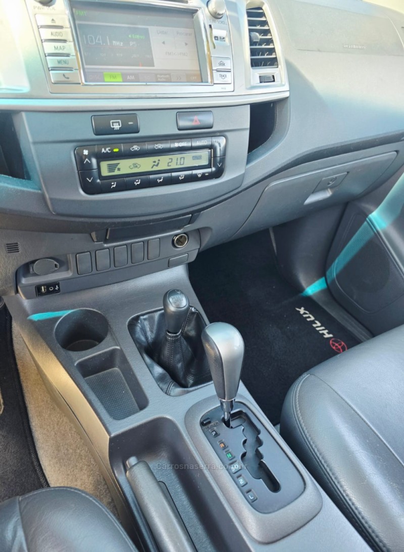 HILUX 2.7 SRV 4X4 CD 16V FLEX 4P AUTOMÁTICO - 2013 - LAJEADO