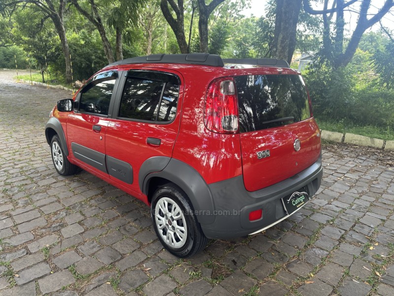 UNO 1.0 EVO WAY 8V FLEX 4P MANUAL - 2014 - NOVA PRATA
