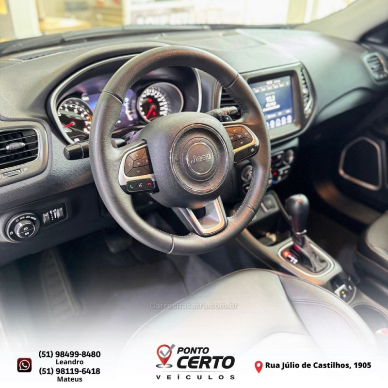 COMPASS 1.3 LONGITUDE T270 16V TURBO 4X2 FLEX 4P AUTOMÁTICO - 2020 - SANTA CRUZ DO SUL