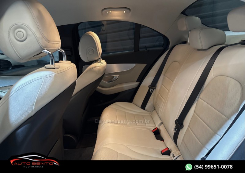 C 180 1.6 CGI AVANTGARDE 16V TURBO GASOLINA 4P AUTOMÁTICO - 2015 - BENTO GONçALVES