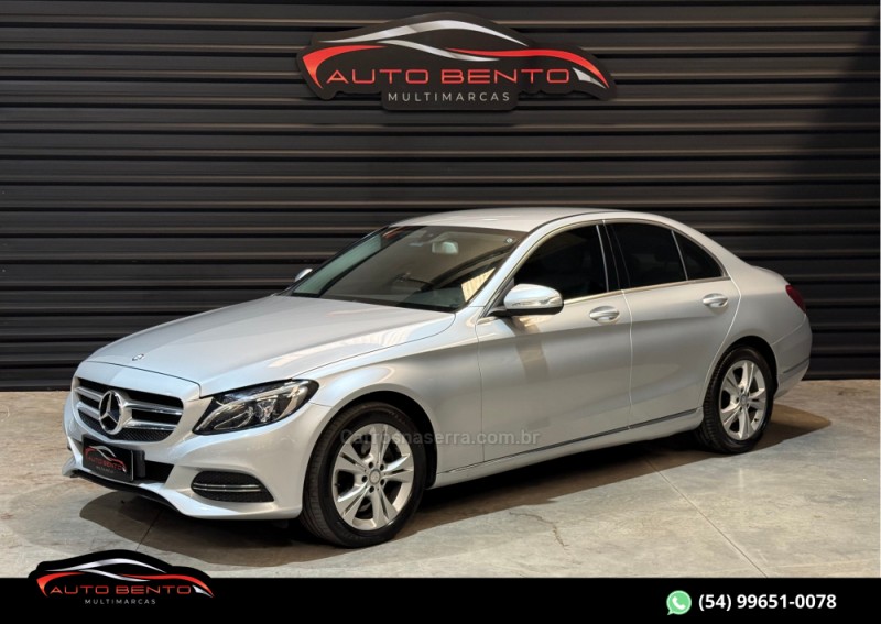 c 180 1.6 cgi avantgarde 16v turbo gasolina 4p automatico 2015 bento goncalves