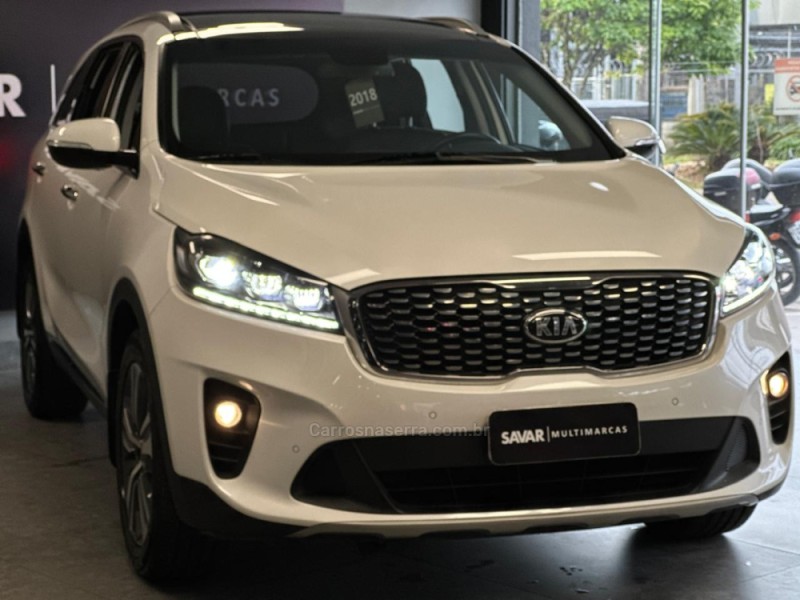 SORENTO 3.3 EX V6 24V GASOLINA 4P 7 LUGARES AUTOMATICO - 2018 - NOVO HAMBURGO