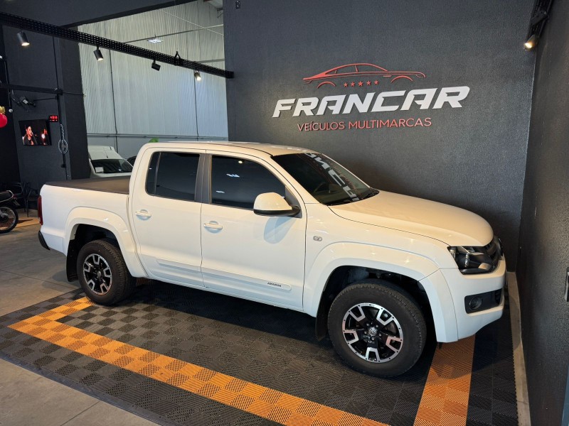 AMAROK 2.0 TRENDLINE 4X4 CD 16V TURBO INTERCOOLER DIESEL 4P AUTOMÁTICO - 2013 - ANTôNIO PRADO