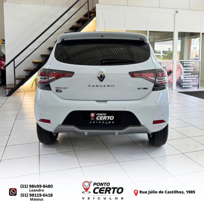 SANDERO 1.0 12V GT LINE LIMITED FLEX 4P MANUAL - 2021 - SANTA CRUZ DO SUL