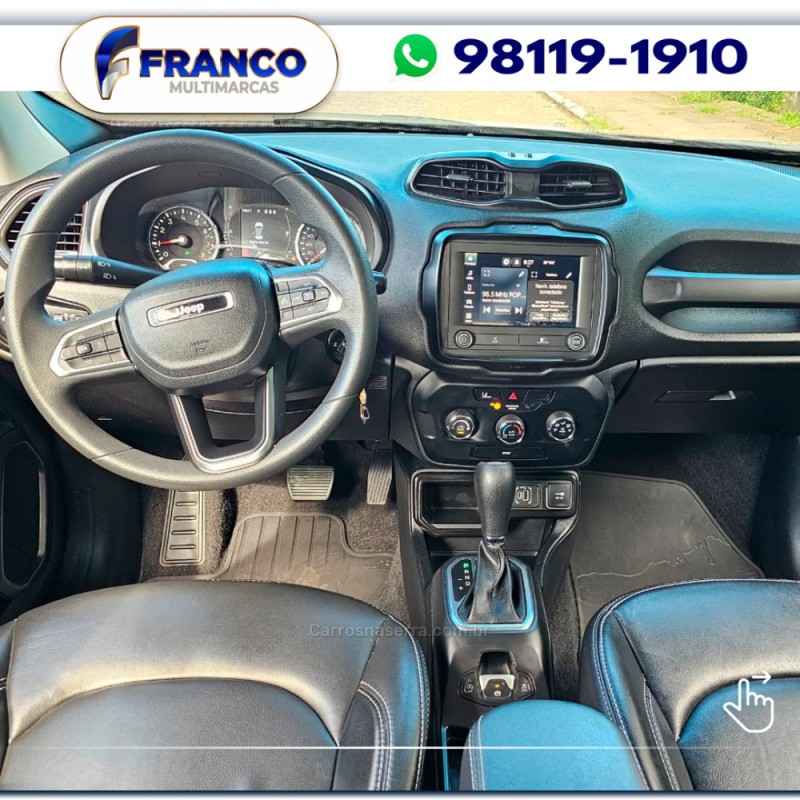 RENEGADE 1.3 SPORT T270 16V TURBO FLEX 4P AUTOMÁTICO - 2022 - VACARIA