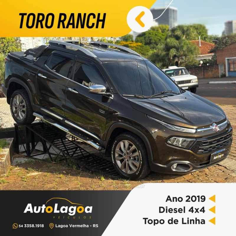 toro 2.0 16v turbo diesel ranch at 4x4 automatico 2019 lagoa vermelha