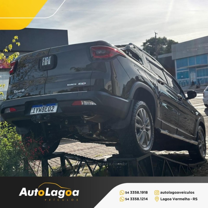 TORO 2.0 16V TURBO DIESEL RANCH AT 4X4 AUTOMÁTICO - 2019 - LAGOA VERMELHA