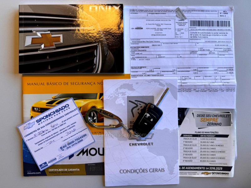ONIX 1.4 MPFI LTZ 8V FLEX 4P MANUAL - 2016 - CASCA