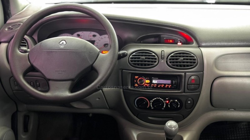 SCÉNIC 1.6 RT 16V GASOLINA 4P MANUAL - 2003 - ESTâNCIA VELHA