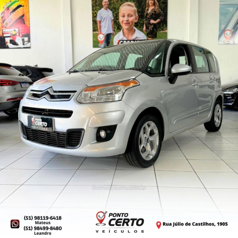 c3 picasso 1.6 tendance 16v flex 4p automatico 2015 santa cruz do sul
