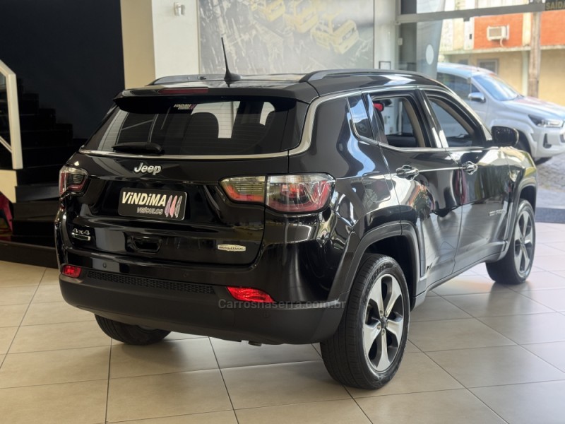 COMPASS 2.0 16V DIESEL LONGITUDE 4X4 AUTOMÁTICO - 2017 - FLORES DA CUNHA