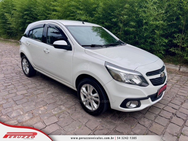 AGILE 1.4 MPFI LTZ 8V FLEX 4P MANUAL - 2014 - NOVA PRATA