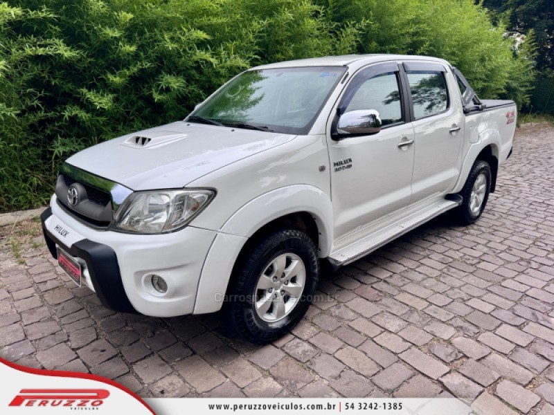 hilux 3.0 srv 4x4 cd 16v turbo intercooler diesel 4p automatico 2009 nova prata
