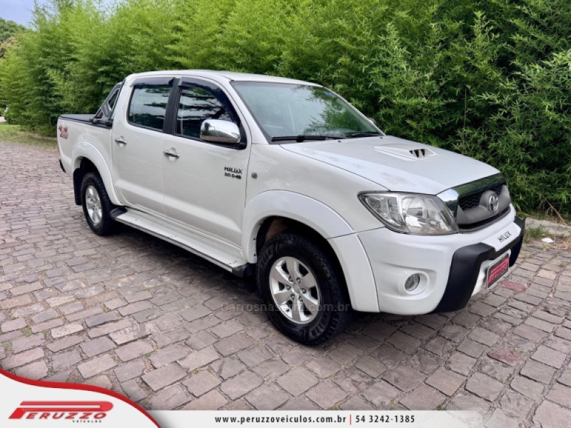 HILUX 3.0 SRV 4X4 CD 16V TURBO INTERCOOLER DIESEL 4P AUTOMÁTICO - 2009 - NOVA PRATA