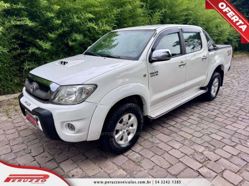 hilux 3.0 srv 4x4 cd 16v turbo intercooler diesel 4p automatico 2009 nova prata