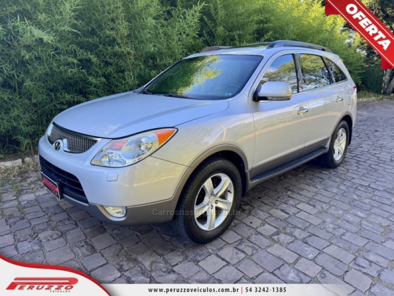 vera cruz 3.8 gls 4wd 4x4 v6 24v gasolina 4p automatico 2008 nova prata