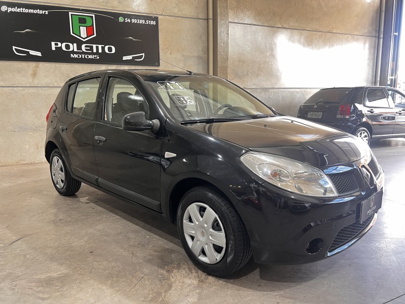 SANDERO 1.6 EXPRESSION 8V FLEX 4P MANUAL - 2011 - CAXIAS DO SUL