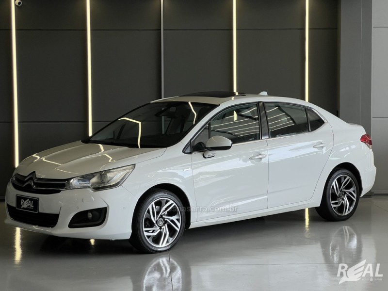 c4 lounge 1.6 exclusive 16v turbo gasolina 4p automatico 2014 sapiranga