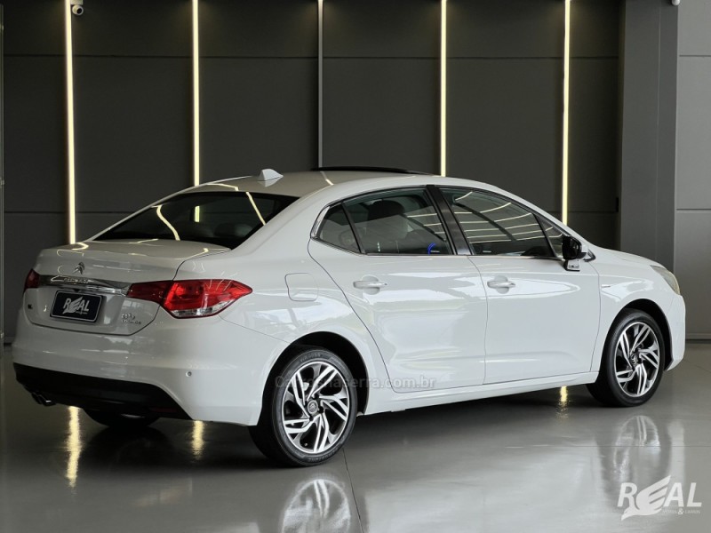 C4 LOUNGE 1.6 EXCLUSIVE 16V TURBO GASOLINA 4P AUTOMÁTICO - 2014 - SAPIRANGA