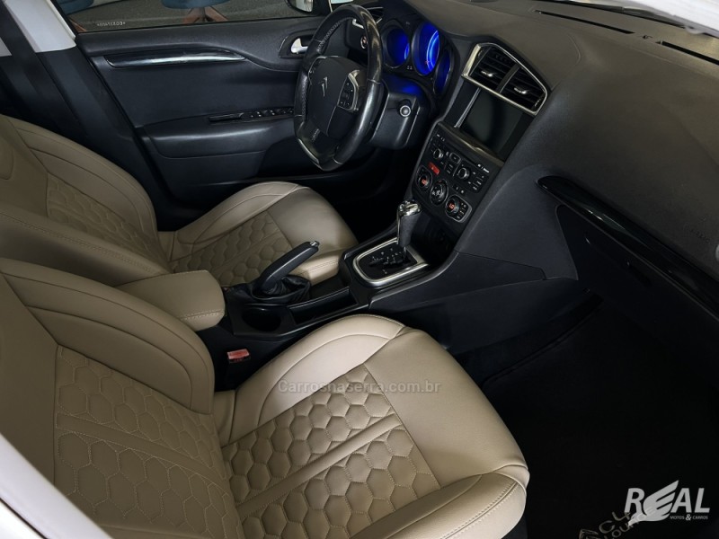 C4 LOUNGE 1.6 EXCLUSIVE 16V TURBO GASOLINA 4P AUTOMÁTICO - 2014 - SAPIRANGA