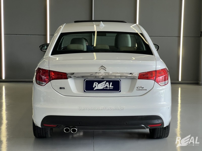 C4 LOUNGE 1.6 EXCLUSIVE 16V TURBO GASOLINA 4P AUTOMÁTICO - 2014 - SAPIRANGA