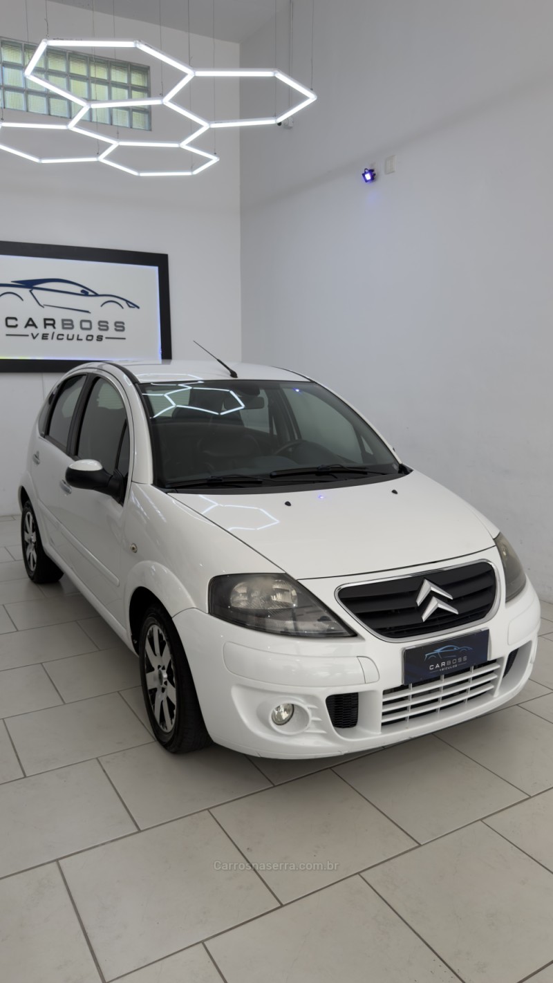 C3 1.4 I EXCLUSIVE 8V FLEX 4P MANUAL - 2011 - CAXIAS DO SUL