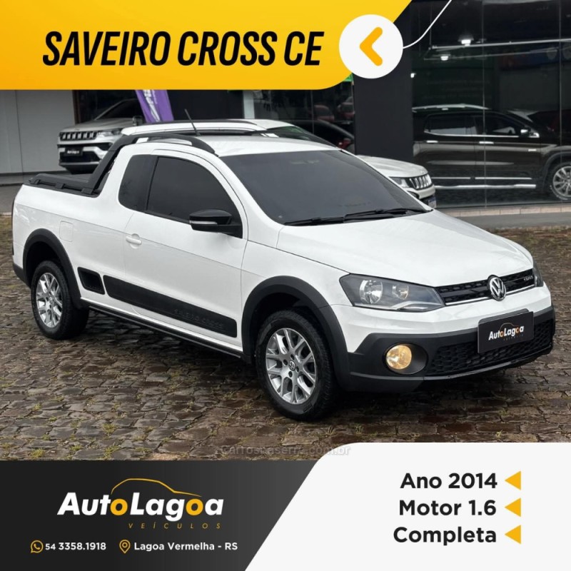 saveiro 1.6 cross ce 16v flex 2p manual 2014 lagoa vermelha