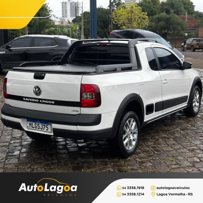SAVEIRO 1.6 CROSS CE 16V FLEX 2P MANUAL - 2014 - LAGOA VERMELHA