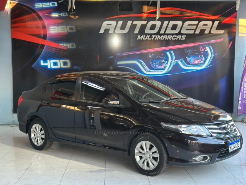 city 1.5 lx 16v flex 4p automatico 2013 novo hamburgo