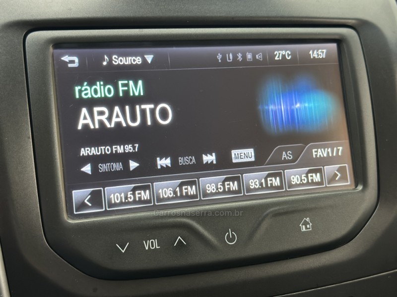 S10 2.4 MPFI ADVANTAGE 4X2 CD 8V FLEX 4P MANUAL - 2016 - SANTA CRUZ DO SUL