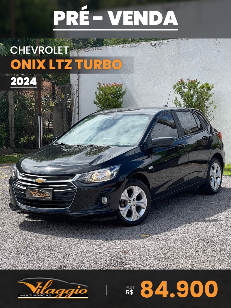 onix 1.0 ltz 12v turbo flex 4p automatico 2024 caxias do sul