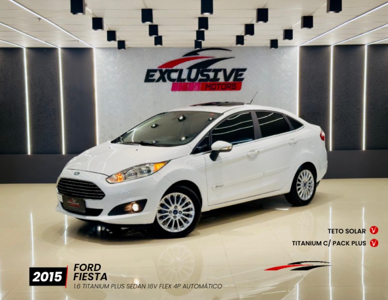 fiesta 1.6 titanium plus sedan 16v flex 4p automatico 2015 caxias do sul